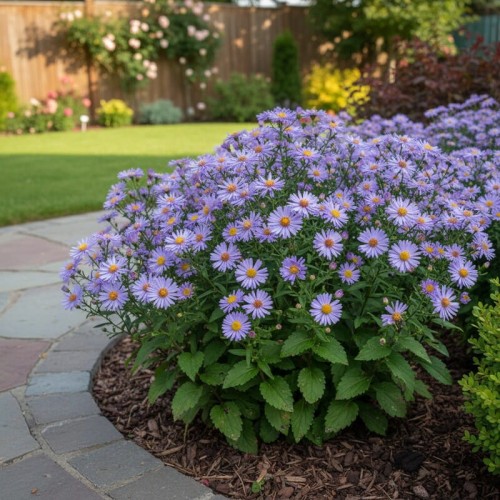 Aster sercolistny Little Carlow