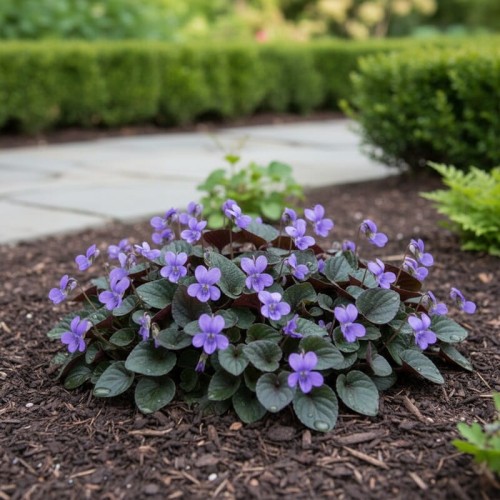 Fiołek labradorski 'Purpurea'