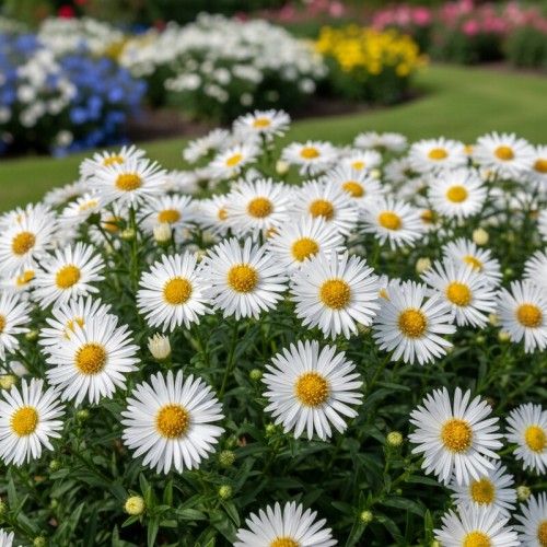 Aster Schneekissen