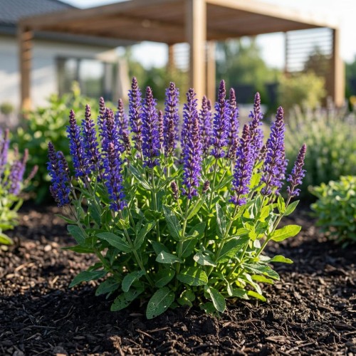 Szałwia omszona Blue Bouquetta