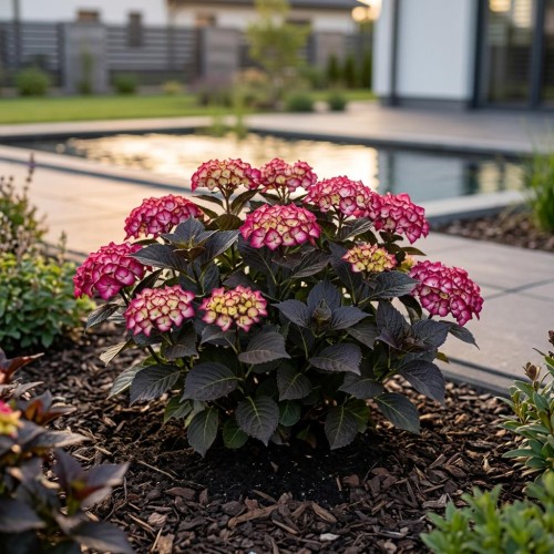 Hortensja ogrodow Black Bauty