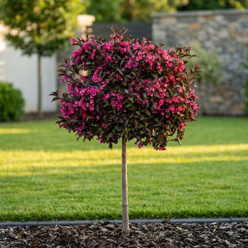 Krzewuszka cudowna Purpurea na pniu