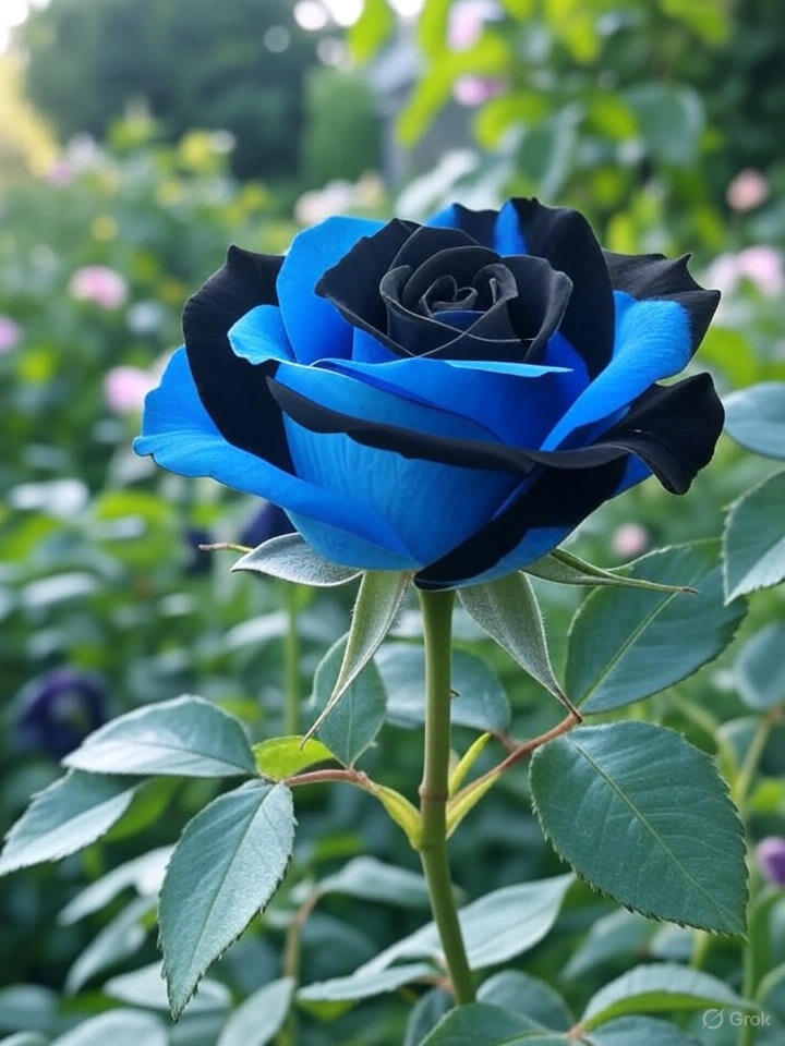 niebieskie roze znaczenie symbolika
