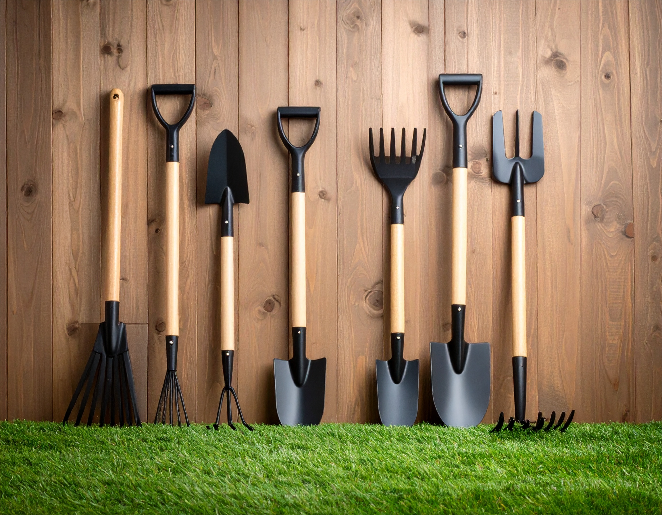 podstawowe narzędzia ogrodnicze 