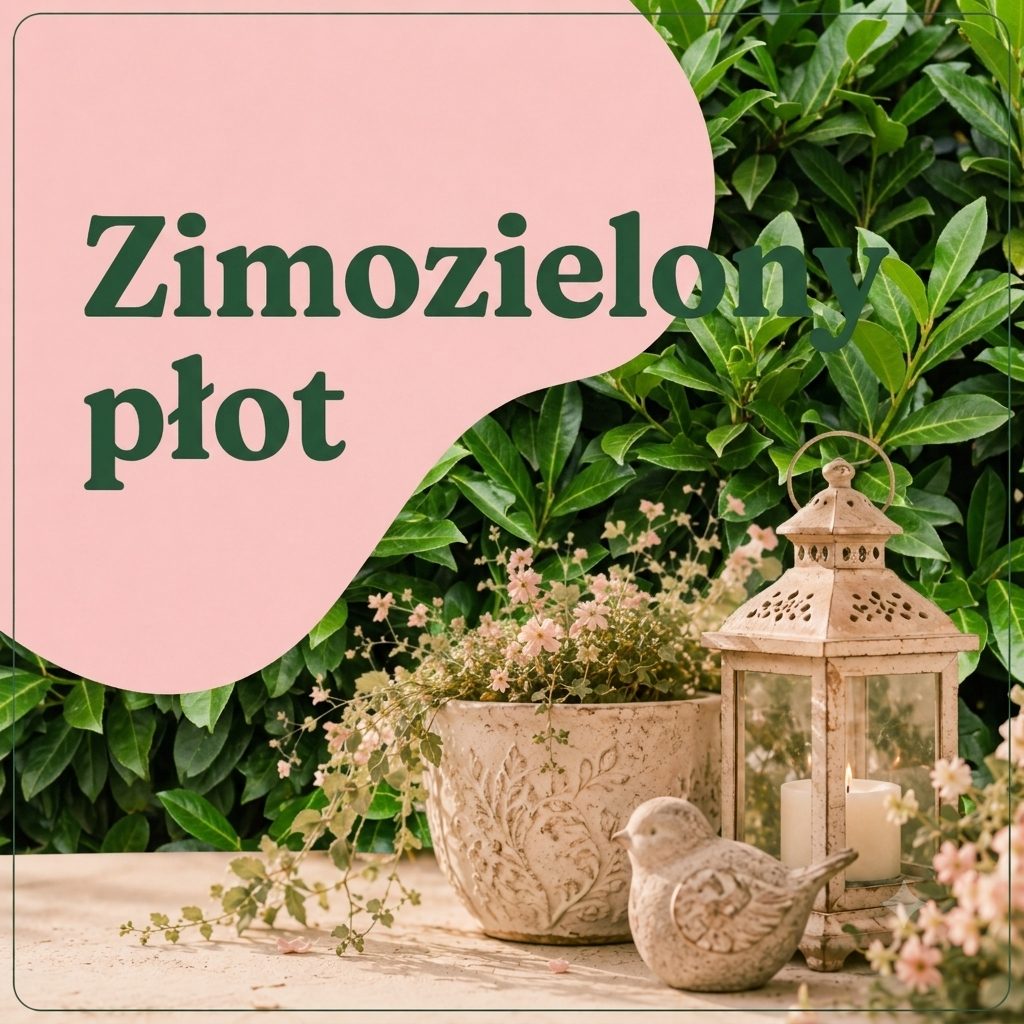 Żywopłot zimozielony – zielona ściana przez cały rok
