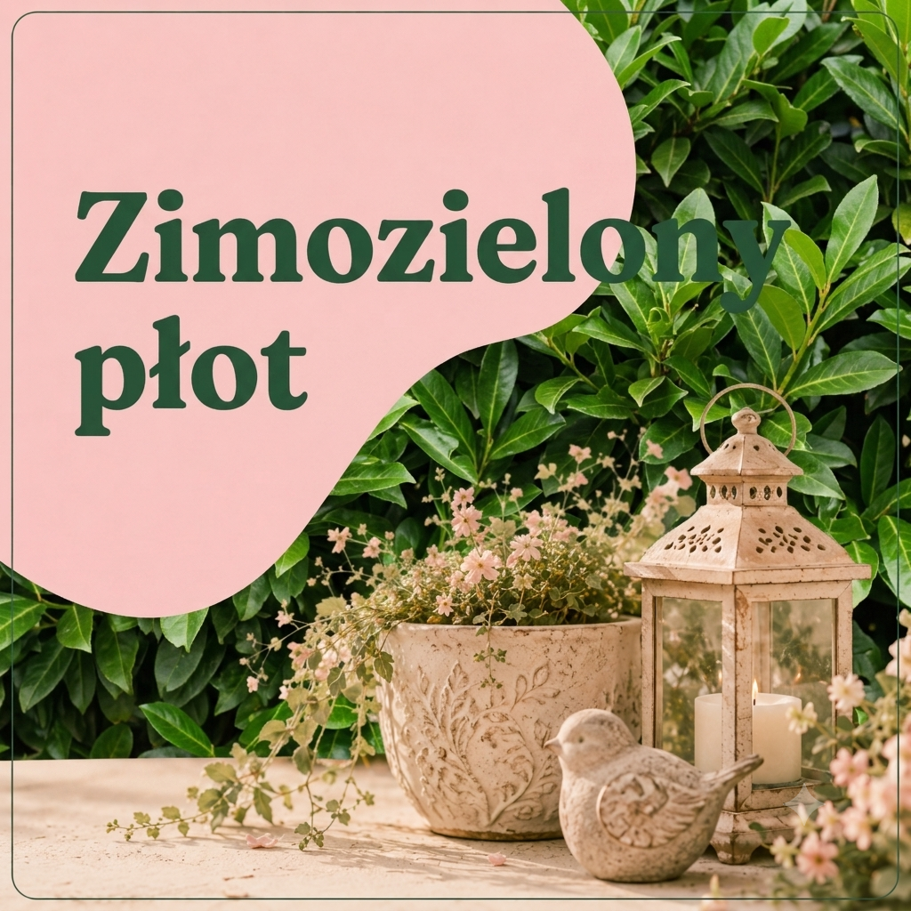 Żywopłot zimozielony – zielona ściana przez cały rok
