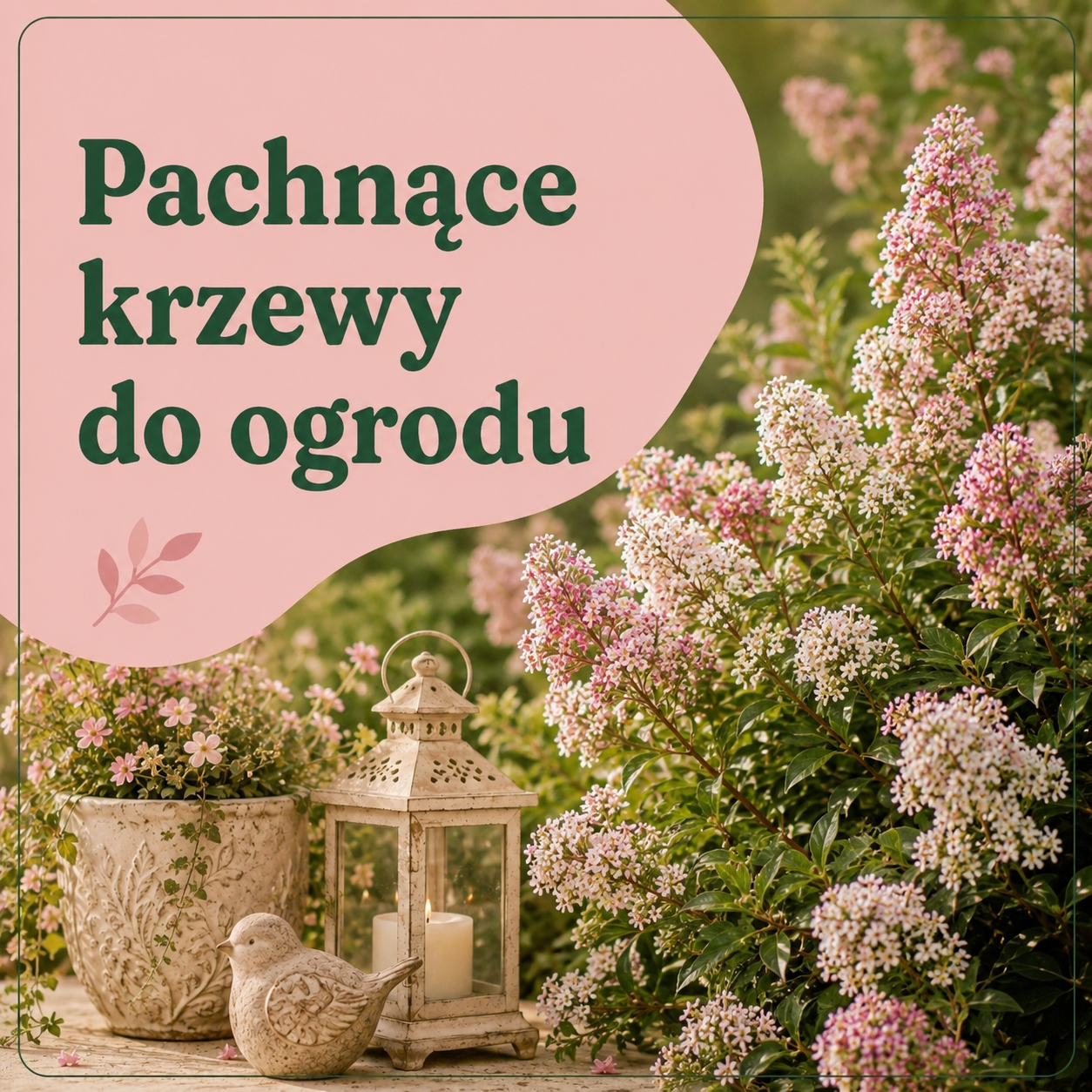 Pachnące krzewy do ogrodu – jak wybrać, posadzić i połączyć w aranżacji ogrodu
