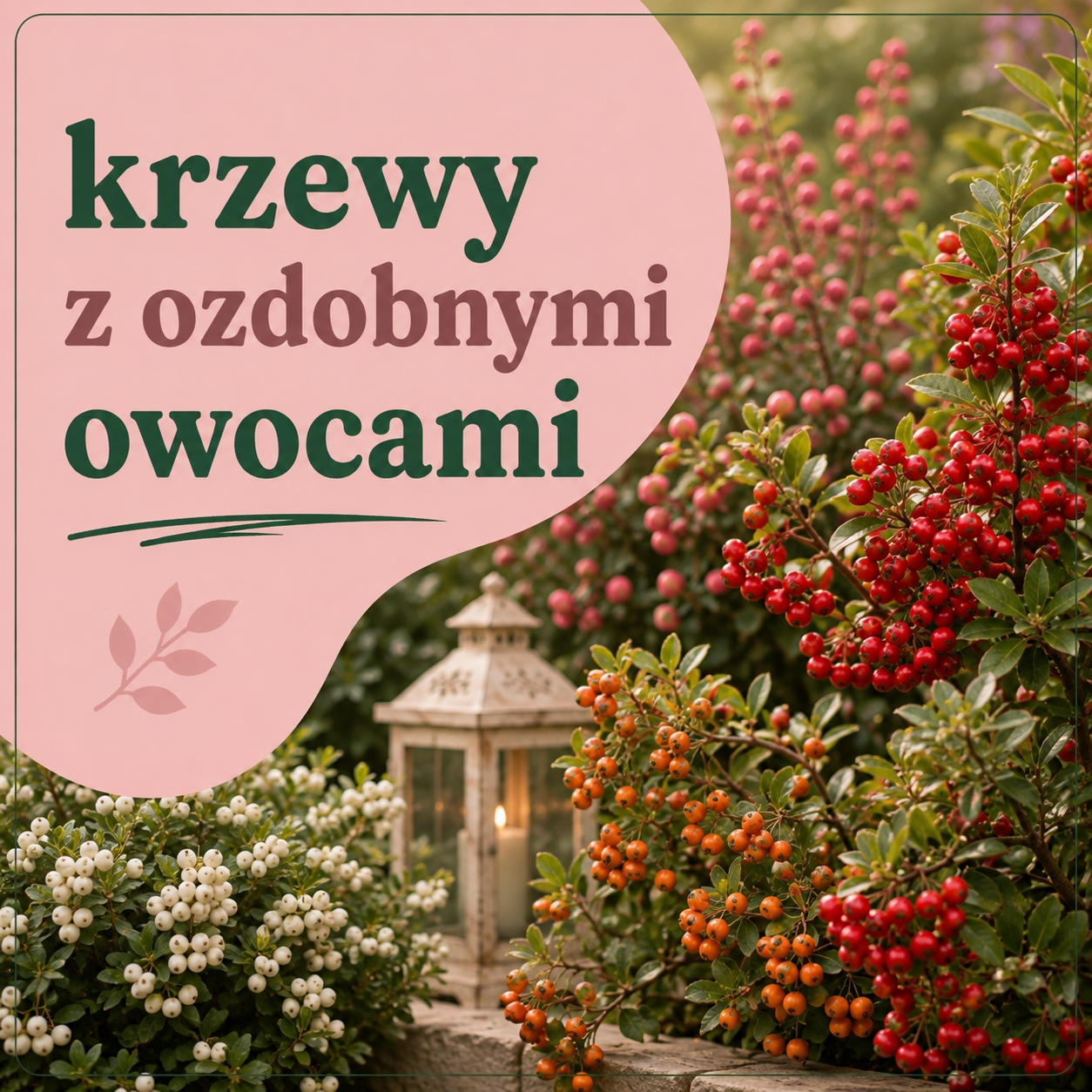 Krzewy z ozdobnymi owocami – jak wybrać najlepsze gatunki do ogrodu?