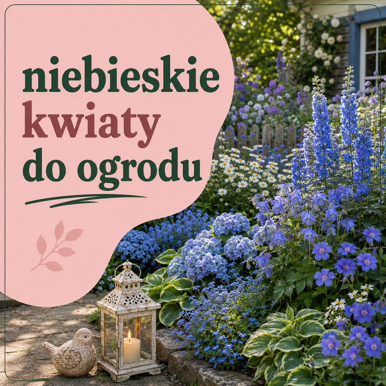 Niebieskie kwiaty do ogrodu – kompletny przewodnik po błękitnych rabatach