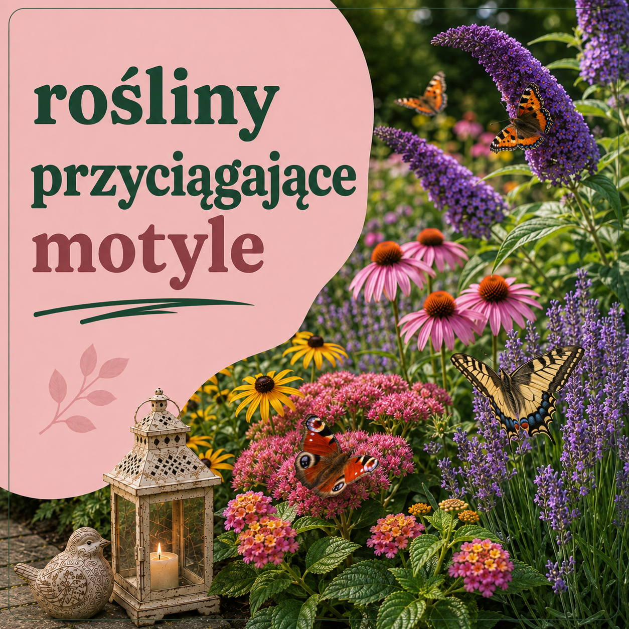 Rośliny przyciągające motyle – jak stworzyć kolorowy, tętniący życiem ogród?