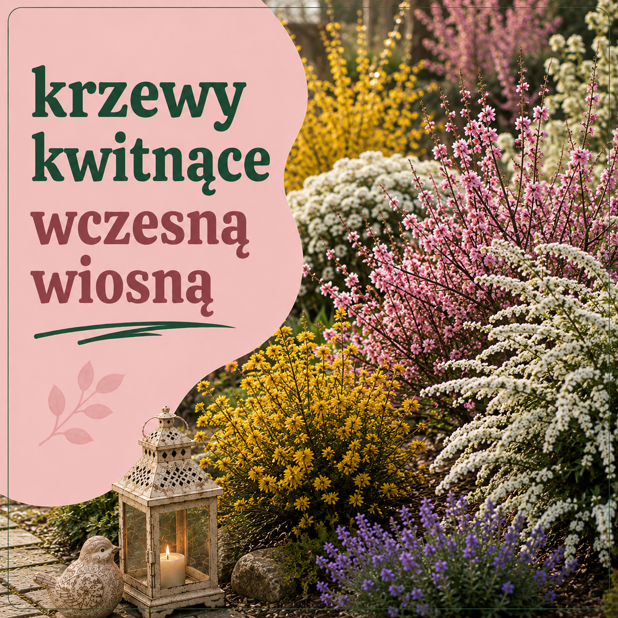 Krzewy kwitnące wczesną wiosną – najpiękniejsze gatunki do polskiego ogrodu