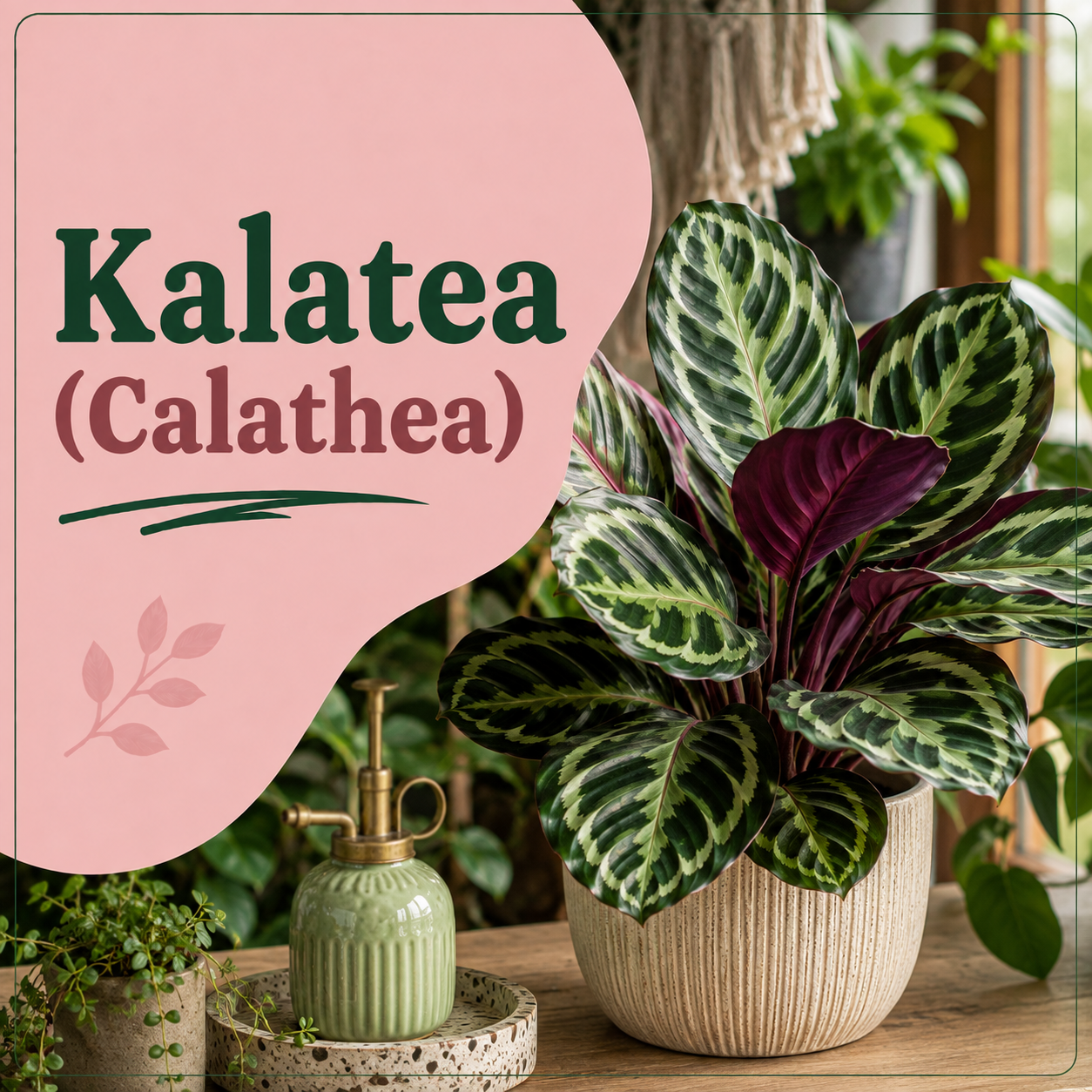 Kalatea (Calathea) – wymagająca, ale efektowna roślina doniczkowa do mieszkania w Polsce