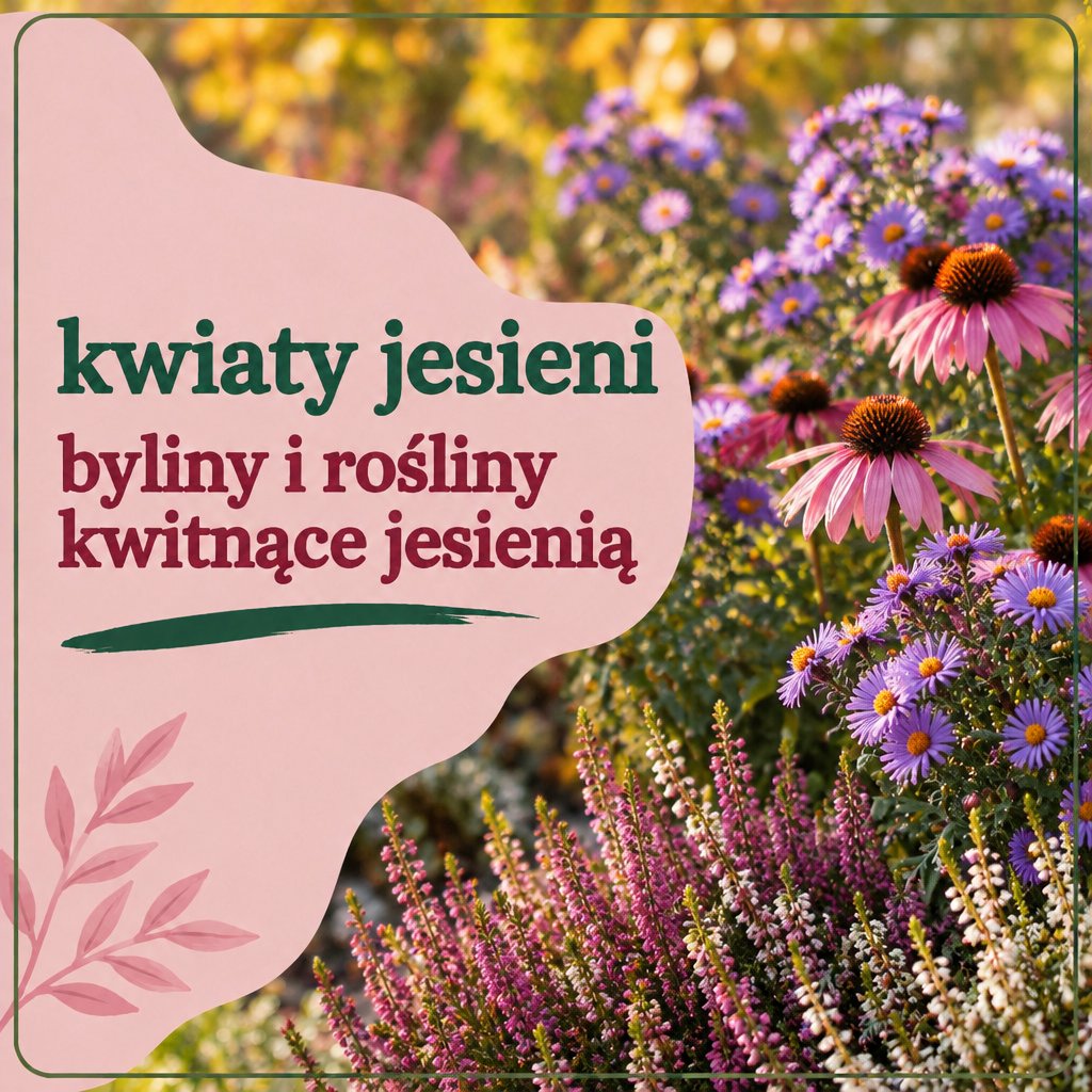 Kwiaty jesieni – jakie rośliny kwitną jesienią w ogrodzie?