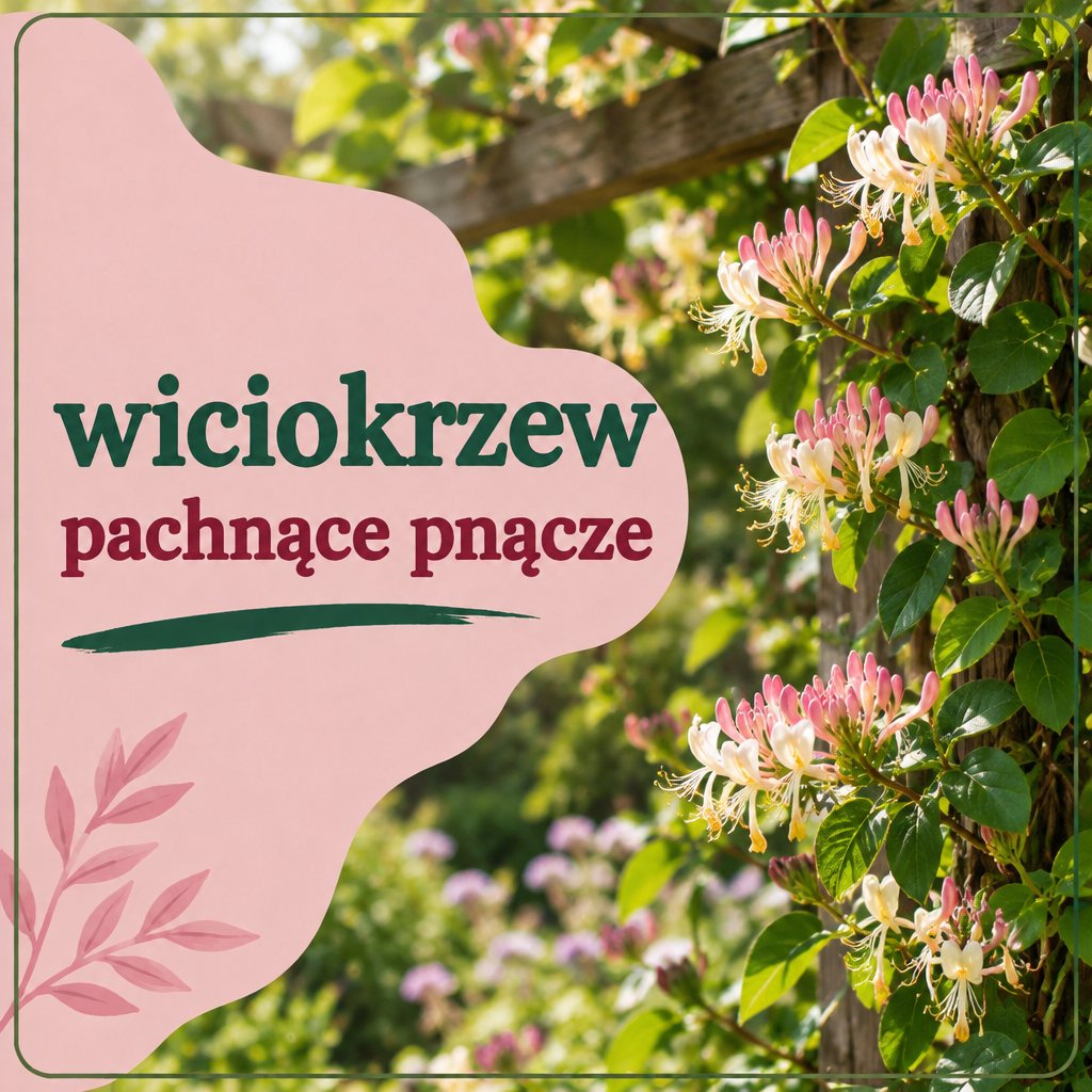 Wiciokrzew – pachnące pnącze na pergoli w ogrodzie