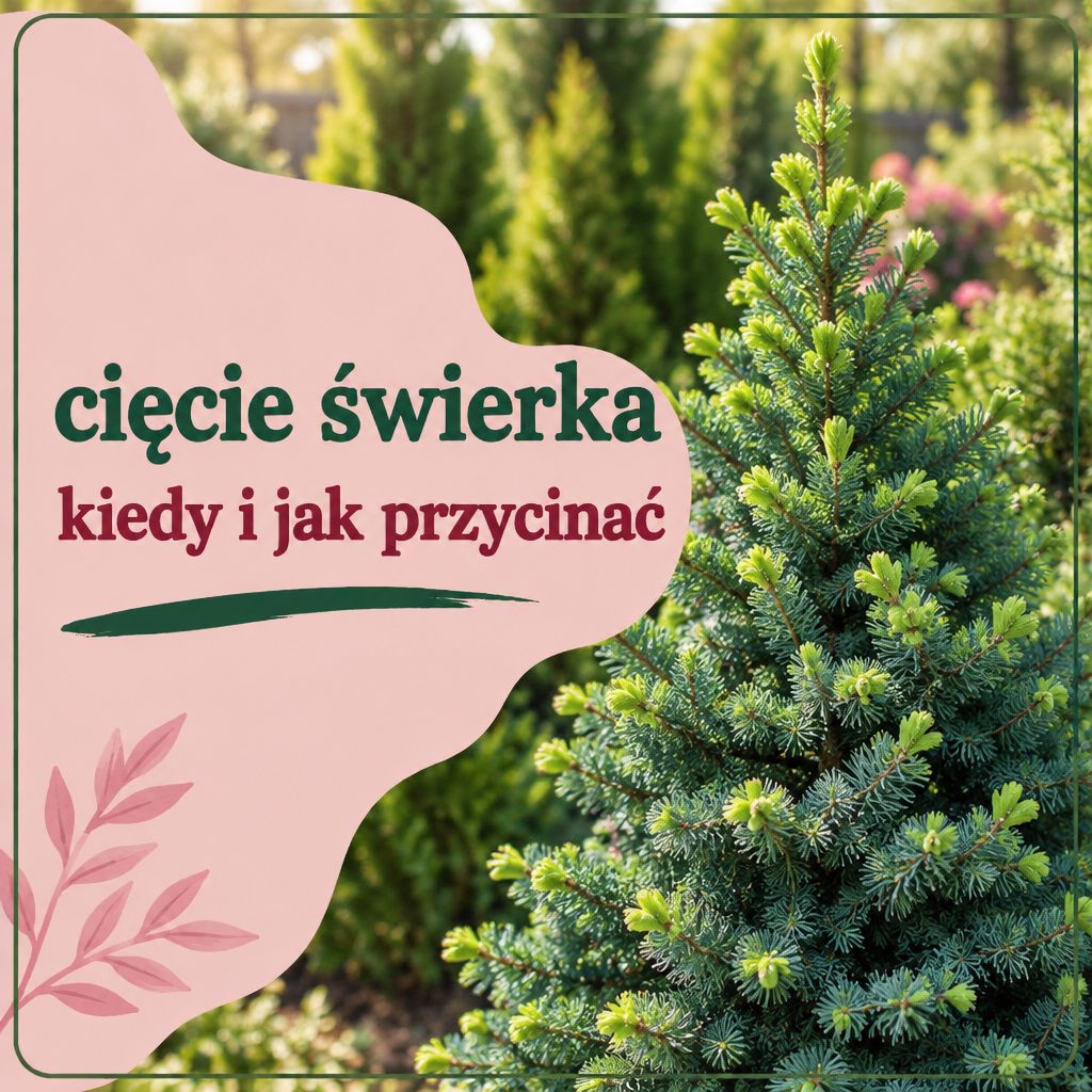 Cięcie świerka – kiedy i jak przycinać świerk Conica