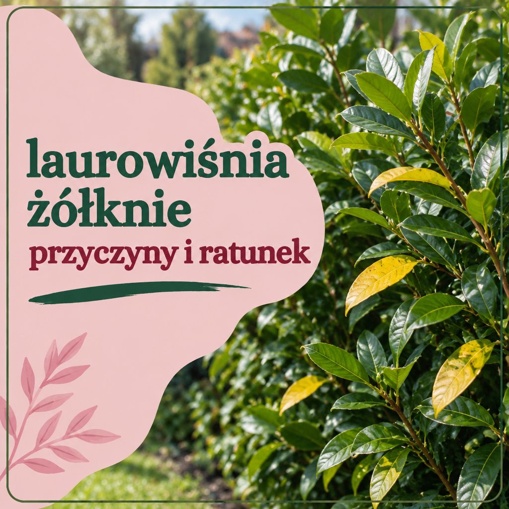 Laurowiśnia żółknie – przyczyny i ratunek dla liści