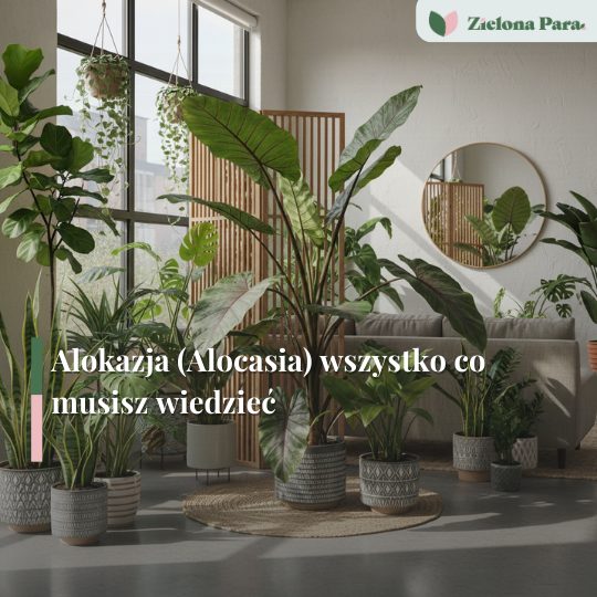 Alokazja - Uprawa, pielęgnacja, rozmnażanie i odmiany Alocasi